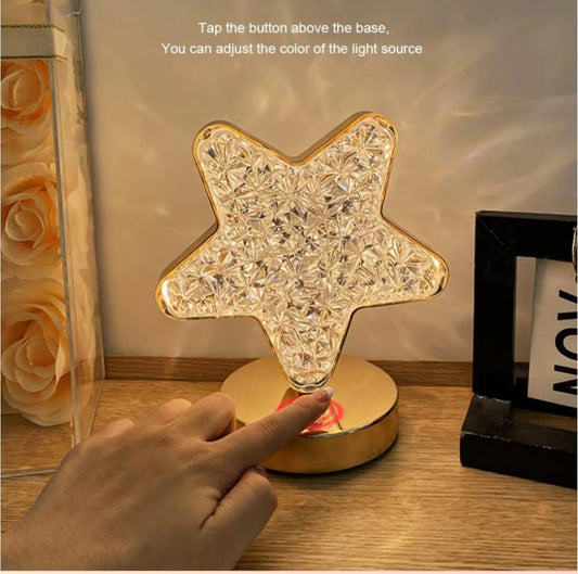 Star Crystal Lamp